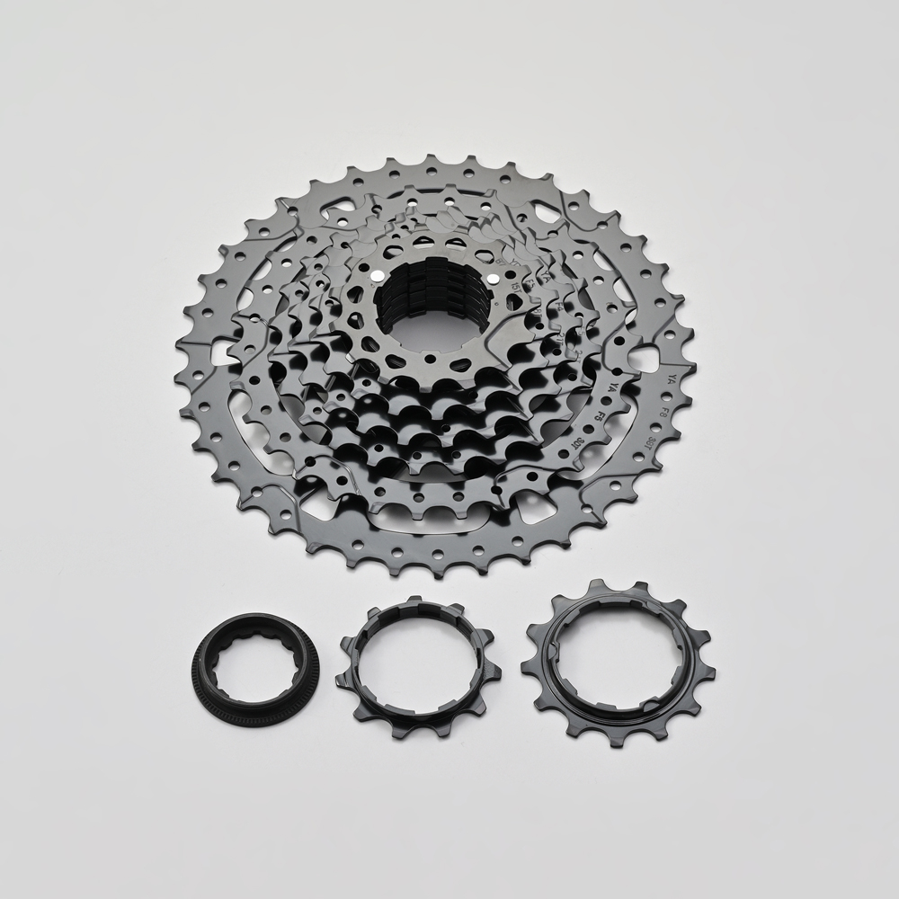 DE04 カセット スプロケット 8S 11-38T（52085）- 電動アシスト自転車